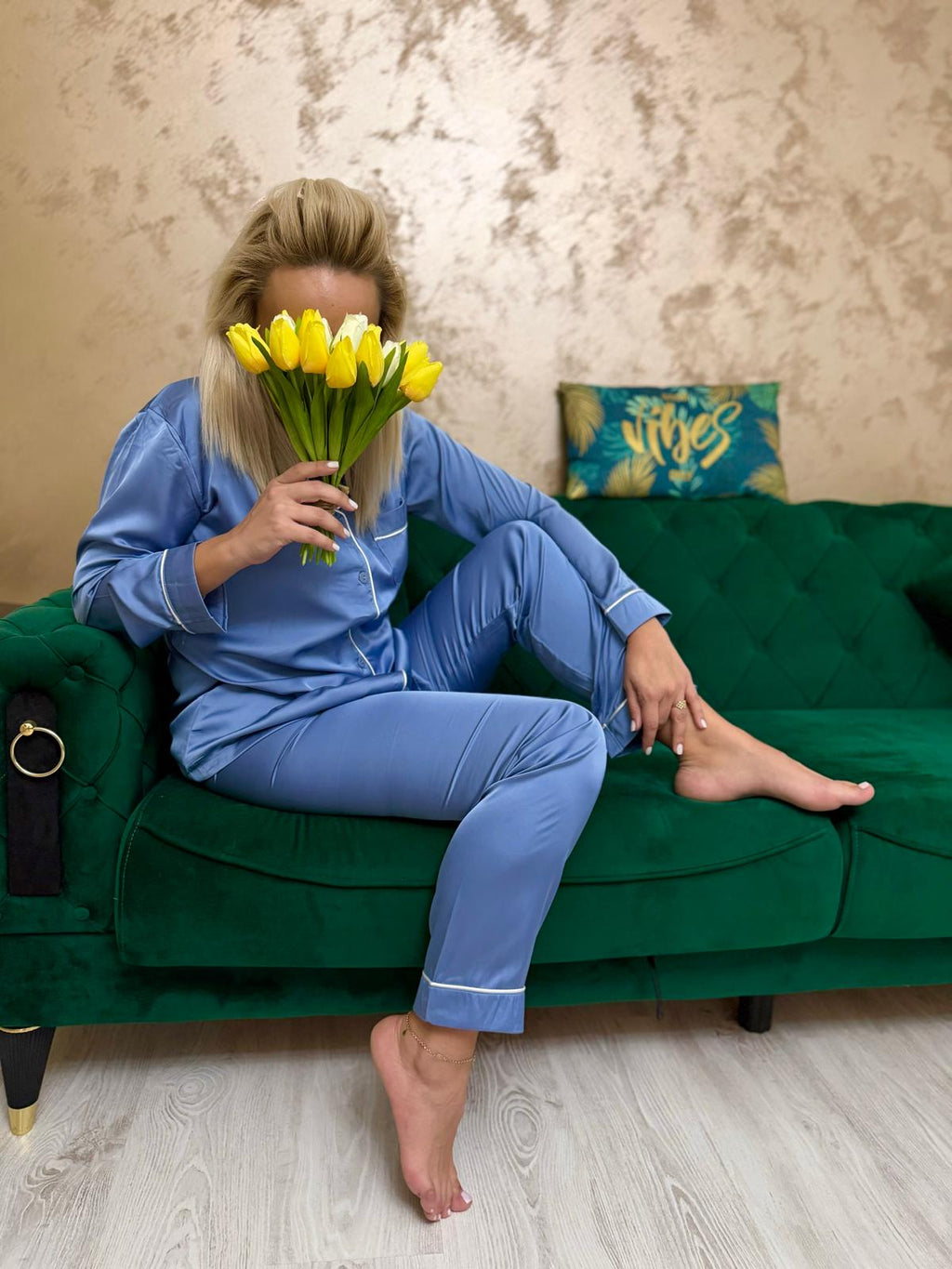 Pijama din satin – Allure